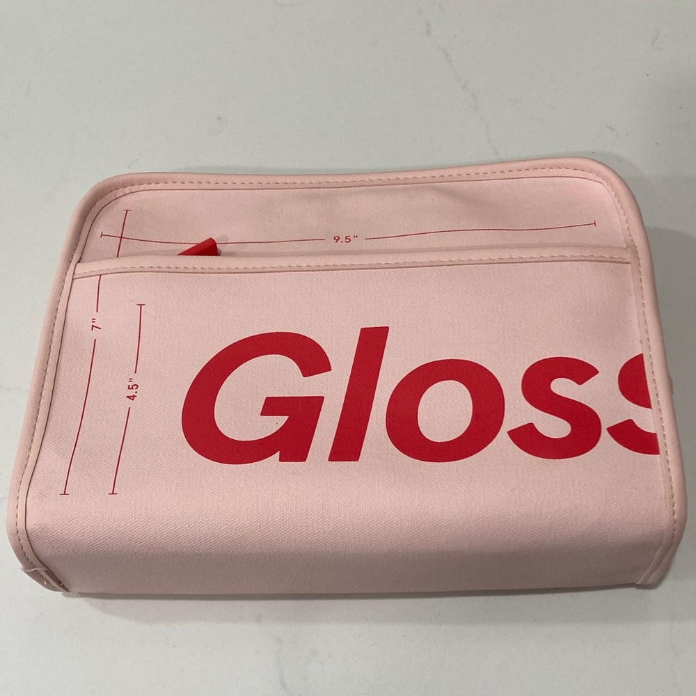 Glossier, The Beauty Bag, cosmetic case and organizer